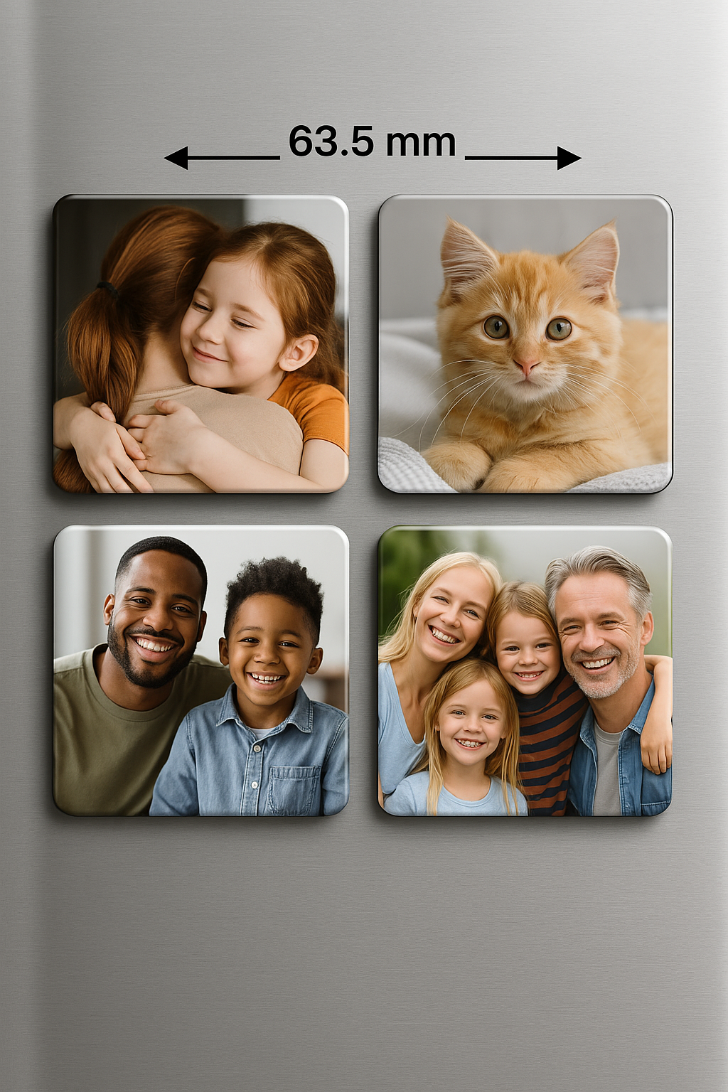 Custom Photo Magnets – 9 Piece Set - Image 2