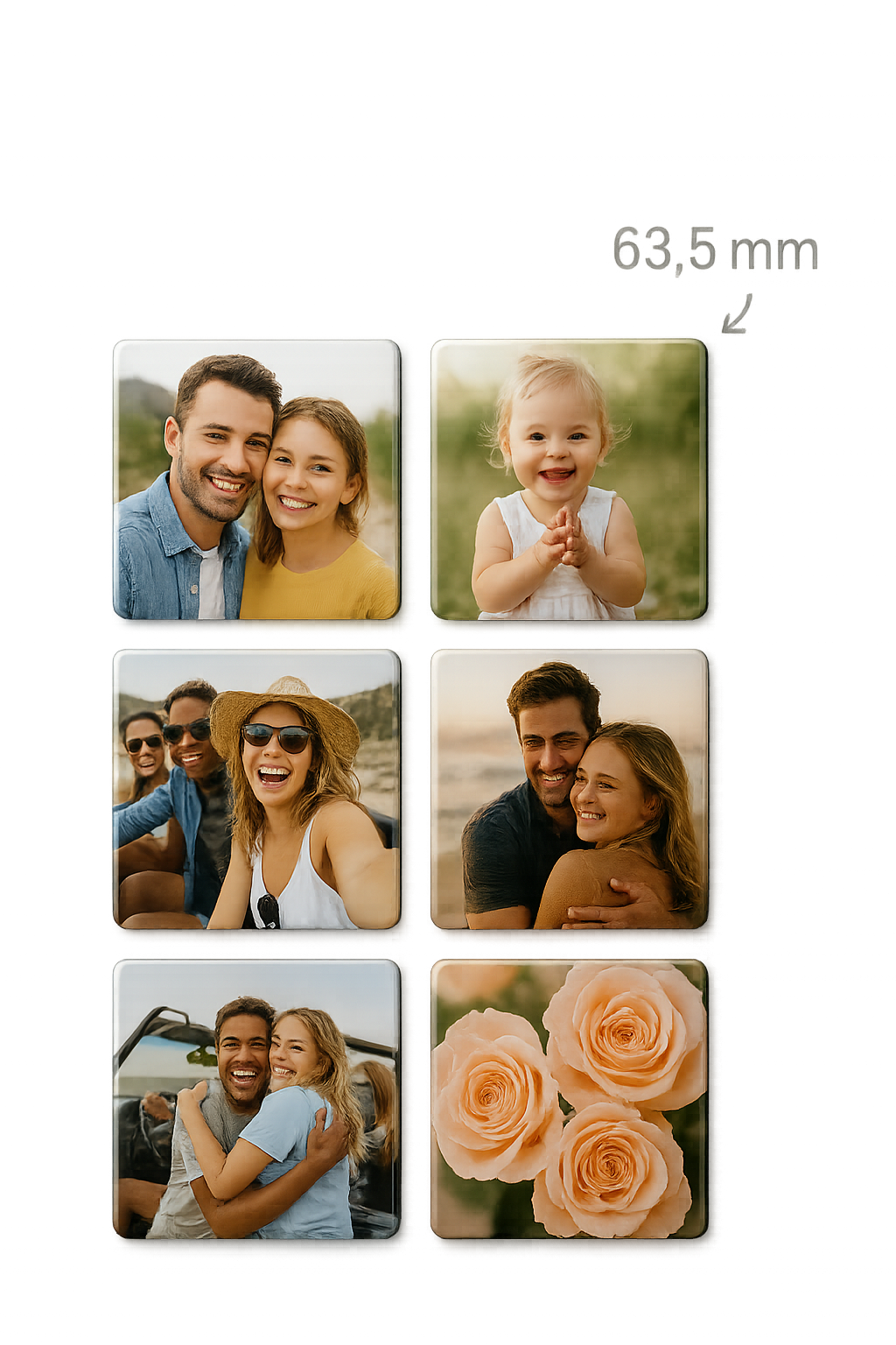 Custom Photo Magnets – 12 Piece Set - Image 5